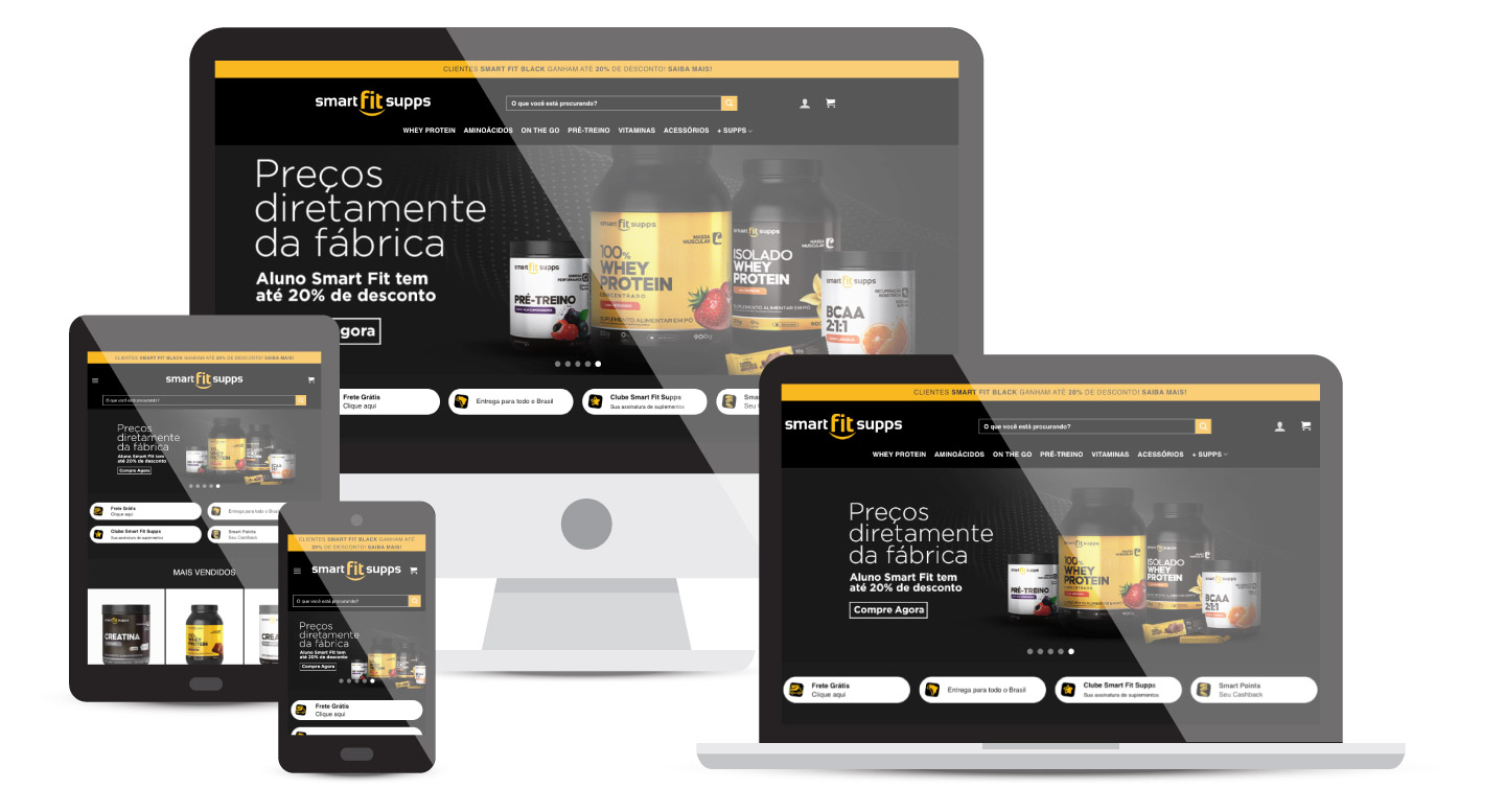Ecommerce Smart Fit Supps